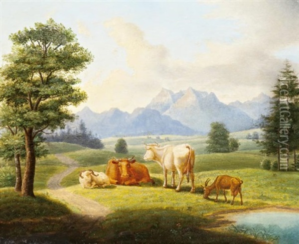 Delelo Joszagok Oil Painting - Jakob Roedler