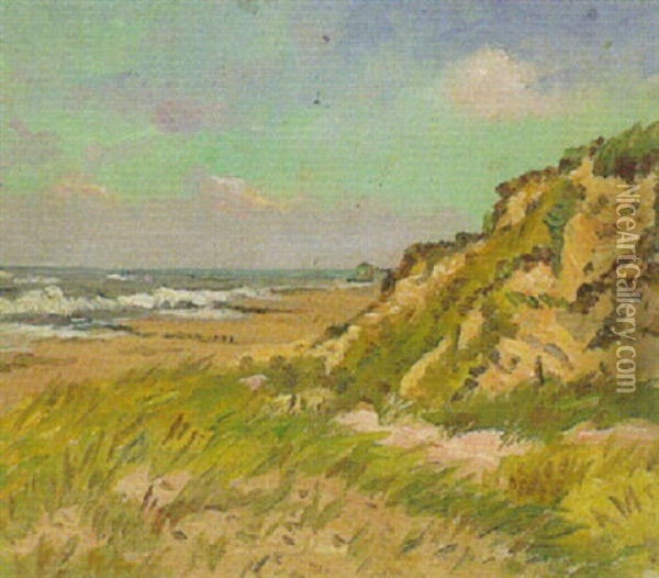 Strandszenen Und Moorlandschaften Oil Painting - Georg Lemm