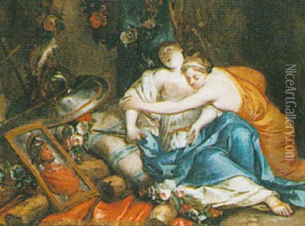 The Death Of Dido Oil Painting - Carlo Innocenzo Carlone