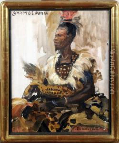 Ghambe Pania Oil Painting - Fernand Allard L'Olivier