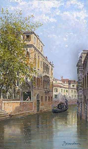 Palazzo Wanaxel Oil Painting - Antonietta Brandeis