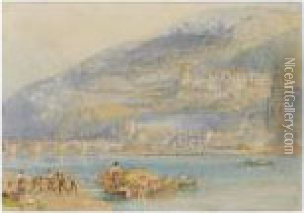 Heidelberg Oil Painting - Myles Birket Foster