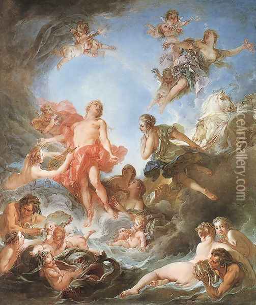 The Rising of the Sun 1753 Oil Painting - Francois Boucher