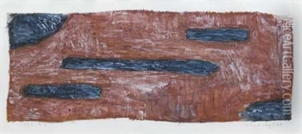 Umgelegtes, (things Laid Down) Oil Painting - Paul Klee