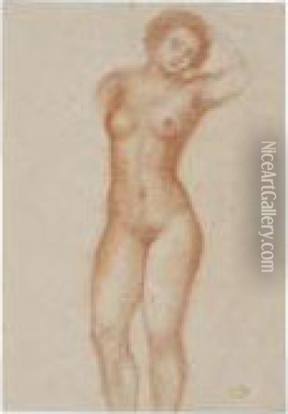 Marie Oil Painting - Aristide Maillol
