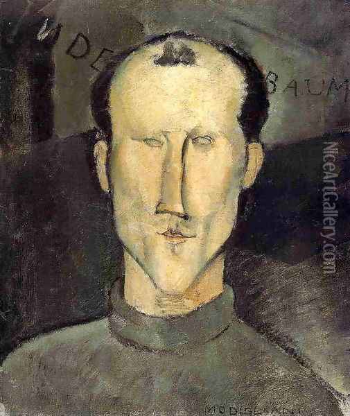 Leon Indenbaum Oil Painting - Amedeo Modigliani