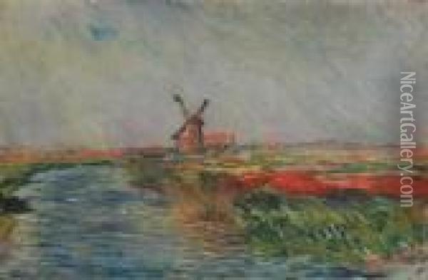 Landscape Oil Painting - Claude Oscar Monet