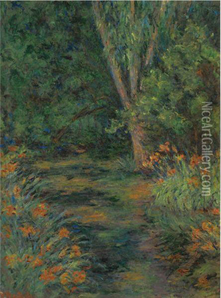 Fleurs Du Jardin Oil Painting - Blanche Hoschede-Monet
