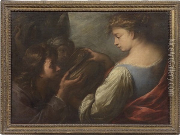 Samaritana Al Pozzo Oil Painting - Carlo Francesco Nuvolone