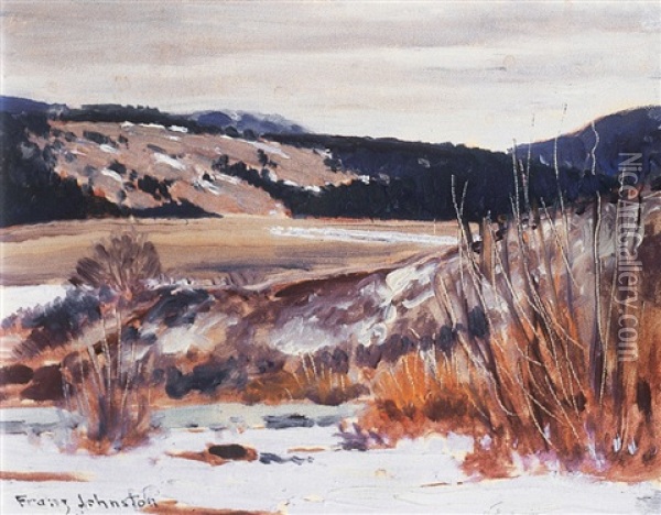 Ottawa River Valley Oil Painting - Francis Hans Johnston