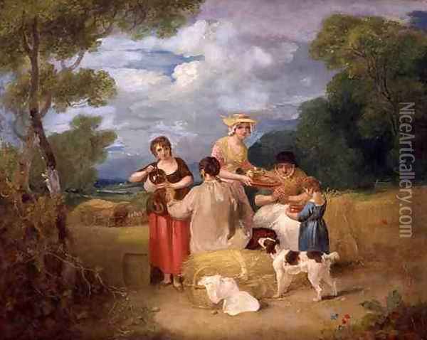Noon, 1799 Oil Painting - Francis Wheatley