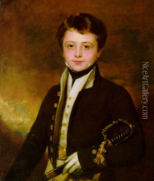 Portrait Des Herzogs Von Bordeaux Oil Painting - Thomas Lawrence