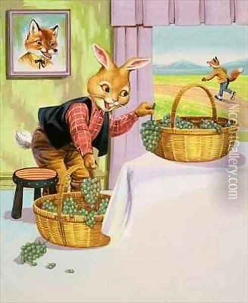 Brer Rabbit 24 Oil Painting - Henry Charles Fox