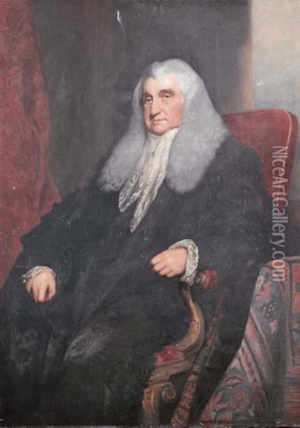 Portrait Of Sir William Scott Oil Painting - Dorofield Hardy