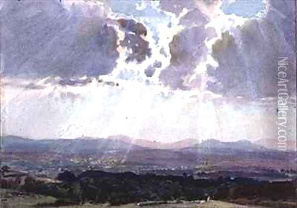 The Eden Valley Oil Painting - Henry Herbert Bulman