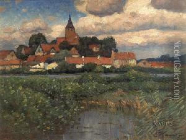 Molln. Oil Painting - Eugen Kampf