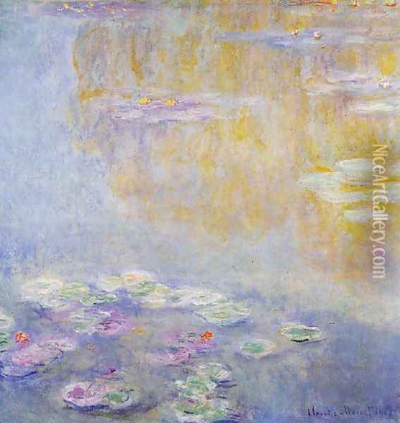 Water Lilies39 Oil Painting - Claude Oscar Monet