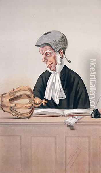 Appeals, from Vanity Fair, 30th December 1876 Oil Painting - Leslie Mathew Ward