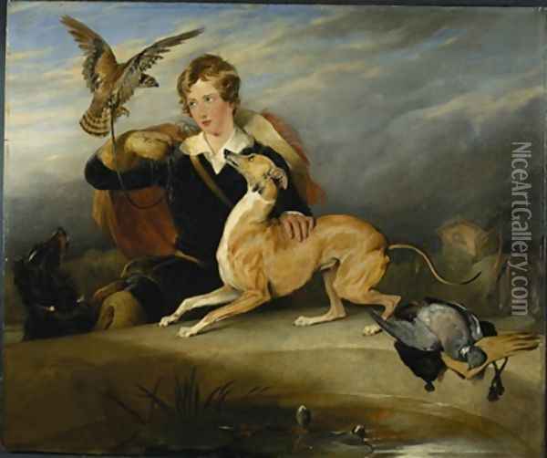 Richard Cavendish with Spot Oil Painting - Sir Edwin Henry Landseer