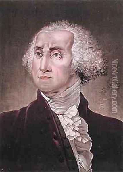 Portrait of George Washington Oil Painting - Gallo Gallina