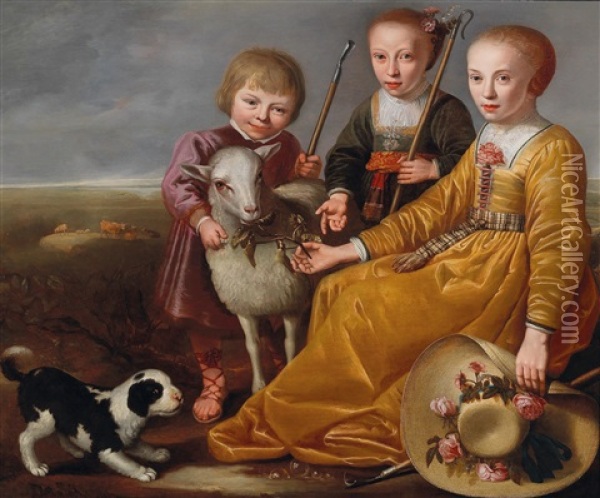 Adoration Of The Shepherds Oil Painting - Jacob Gerritsz Cuyp