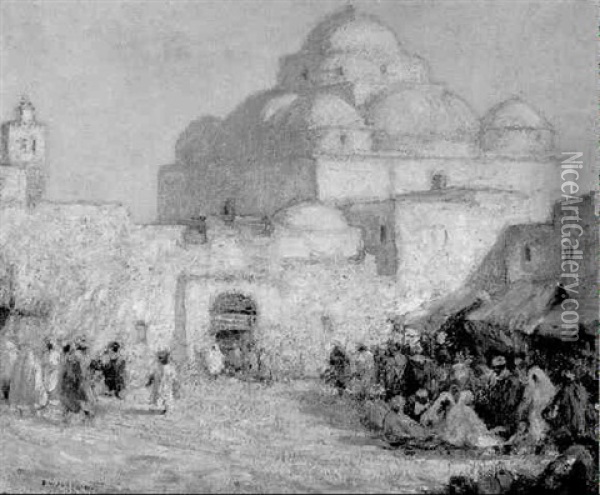 Morocco Oil Painting - Frederick William Jackson