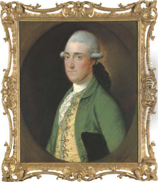 Portrait Of Walwyn Graves Oil Painting - Thomas Gainsborough