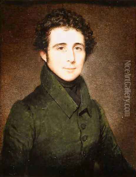Sir Thomas William Holburne 1793-1874 of Menstrie Bart Oil Painting - Charles Jagger