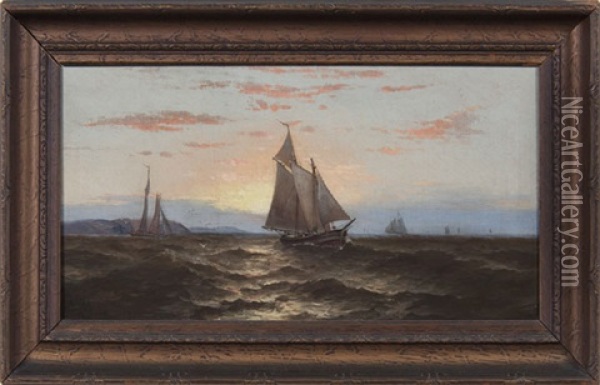 Marine Scene Oil Painting - George Howell Gay