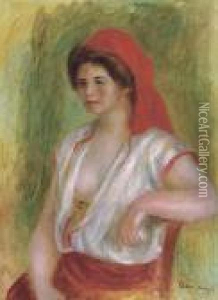 La Belle Sicilienne Oil Painting - Pierre Auguste Renoir