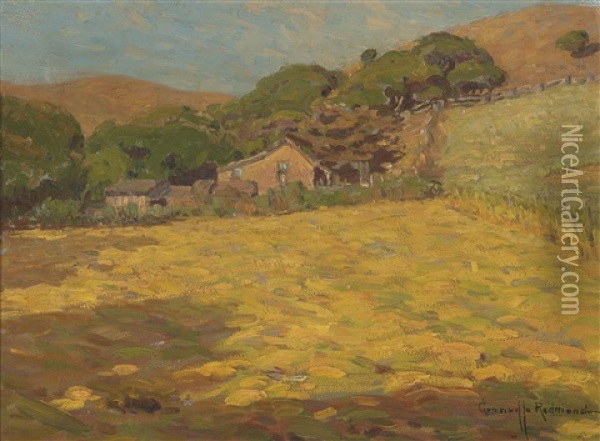 Study For Tiburon, California Oil Painting - Granville S. Redmond