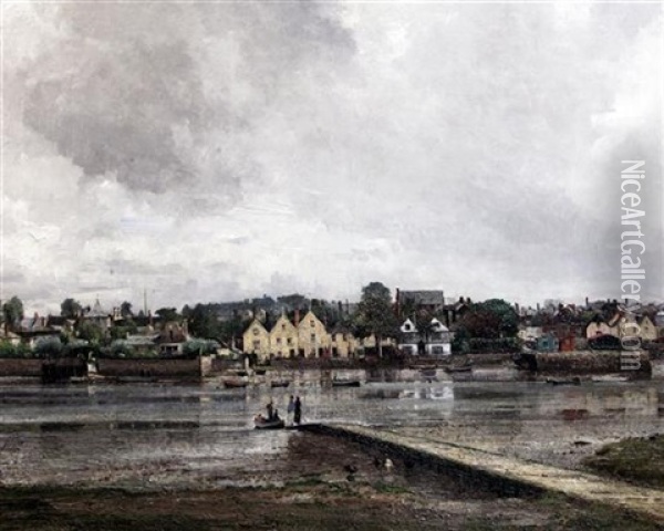 Teignmouth, Devon Oil Painting - William Page Atkinson Wells