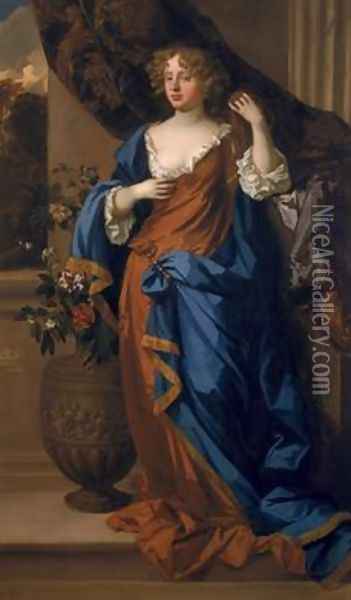 Jane Bickerton, Duchess of Norfolk Oil Painting - Sir Peter Lely