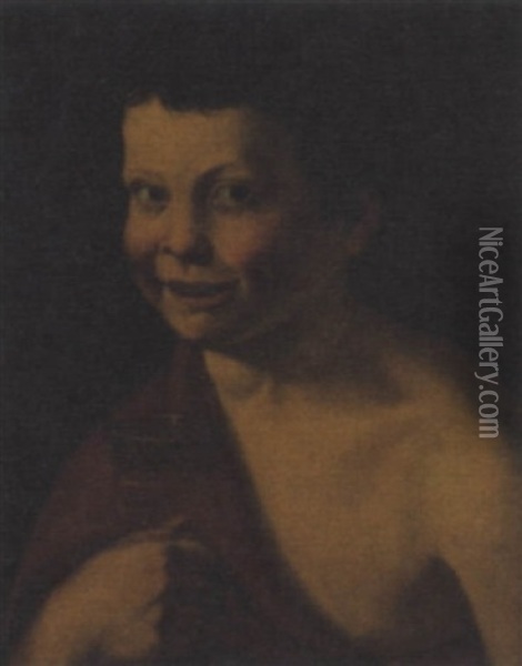 Bacco Bambino Oil Painting -  Caravaggio