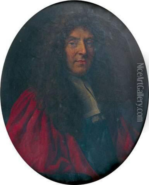Portrait De Monsieur Jean Bouhier Oil Painting - Gabriel Revel