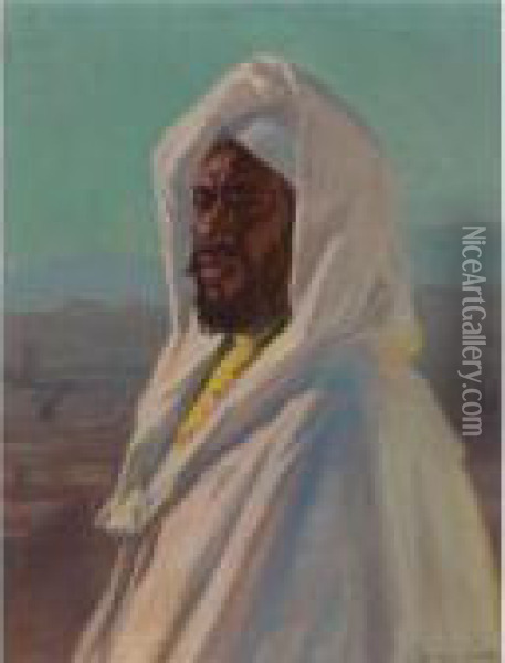 Abdul Kirim, Morocco Oil Painting - Gordon Coutts