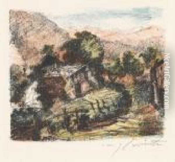 Alphutte Oil Painting - Lovis (Franz Heinrich Louis) Corinth