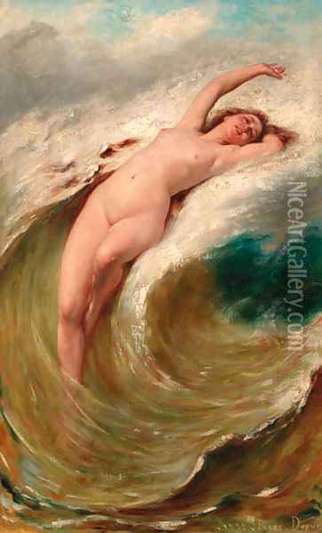 The Sea Nymph Oil Painting - Pierre Dupuis
