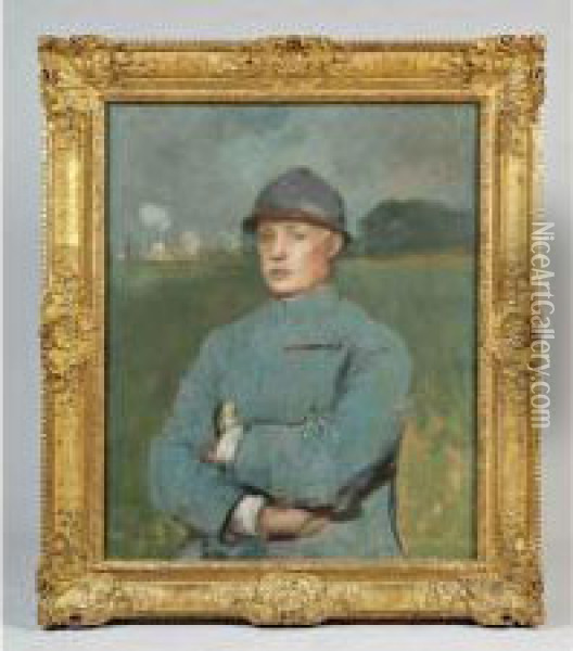 Portrait Du Marechalfayolle Oil Painting - Lucien Victor Guirand De Scevola