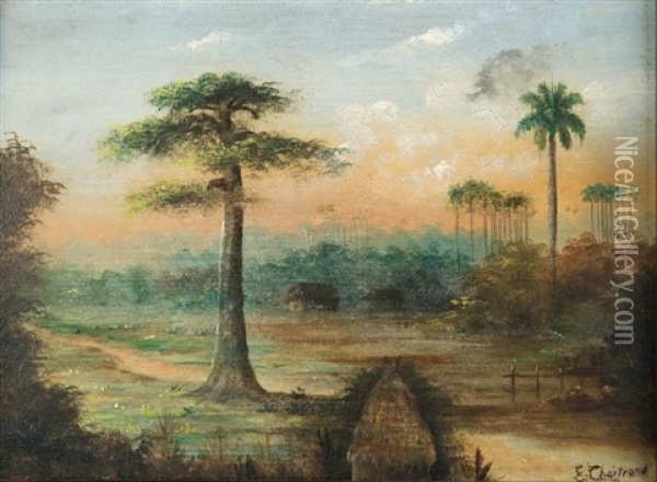 La Ceiba Oil Painting - Esteban Chartrand