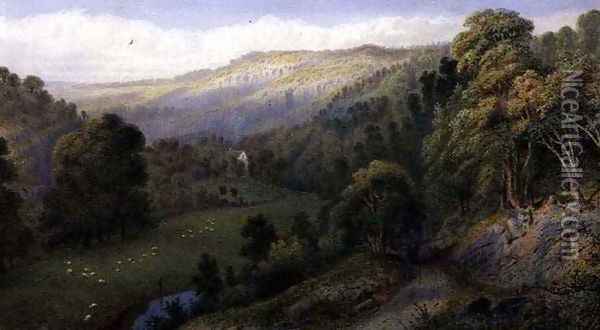 Stapleton Glen Oil Painting - Henry Hewitt