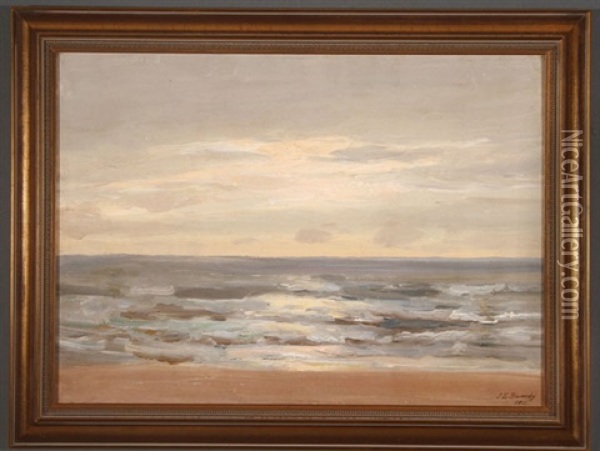 Coastal Landscape Oil Painting - John Elwood Bundy