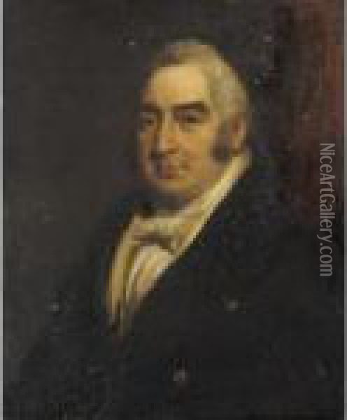 Portrait Of Thomas Fermor, 4th Earl Of Pomfret (1770-1833) Oil Painting - Mather Brown