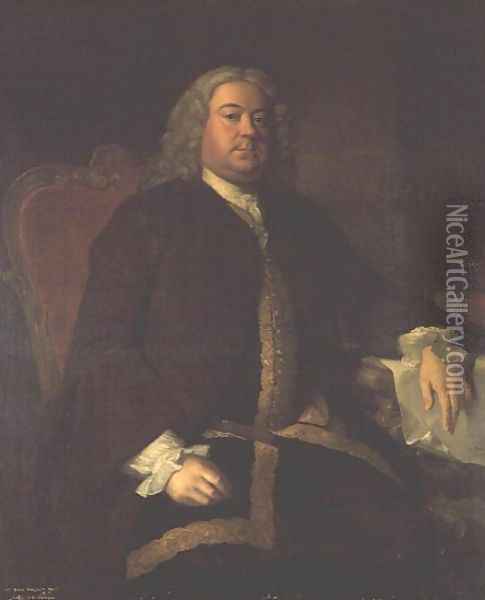 Sir James Dalrymple, Bt. M.P. Oil Painting - Allan Ramsay