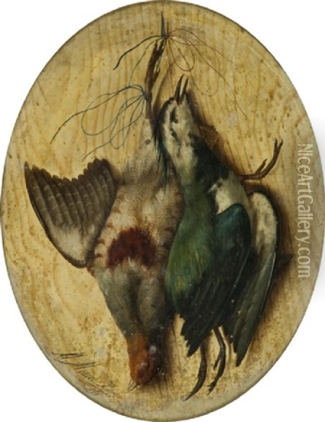Natura Morta Oil Painting - Michelangelo Meucci