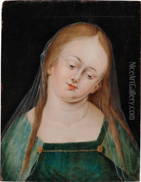 The Madonna Oil Painting - Albrecht Duerer