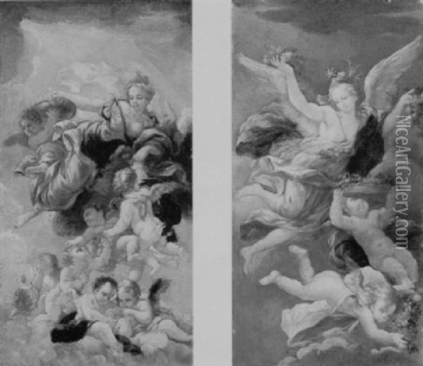 Allegorie Oil Painting -  Parmigianino (Michele da Parma)