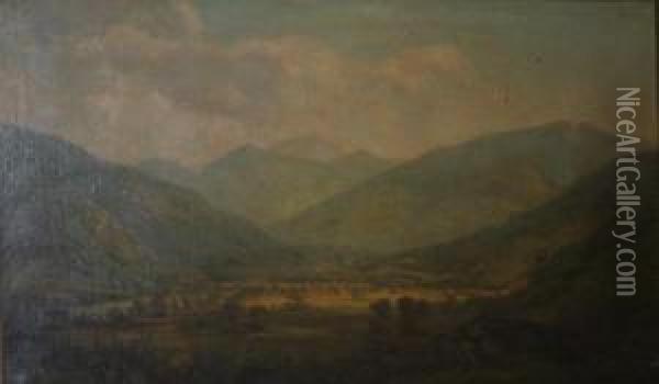 Landscape Oil Painting - Annie Cornelia, Anna Shaw