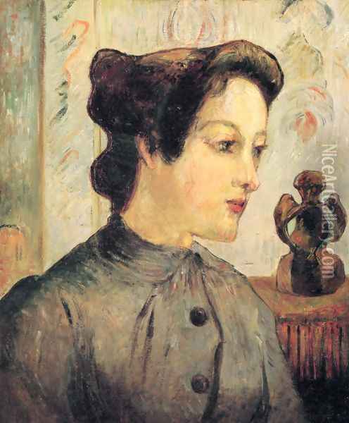 Women and mould Oil Painting - Paul Gauguin