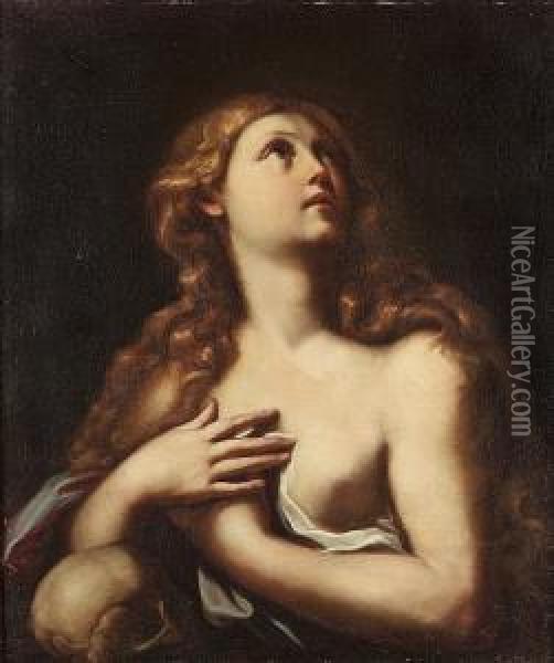 Mary Magdalene Oil Painting - Giovanni Gioseffo da Sole